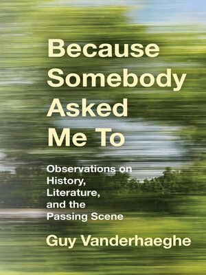 Because Somebody Asked Me To - ebook